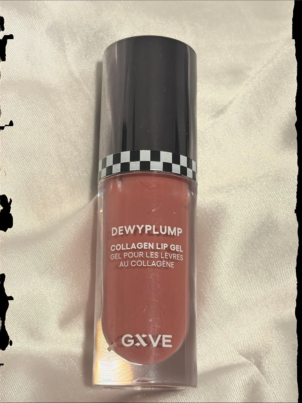 GXVE BY GWEN STEFANI Dewyplump Collagen Lip Gel - Hibiscus (Lightly Used)